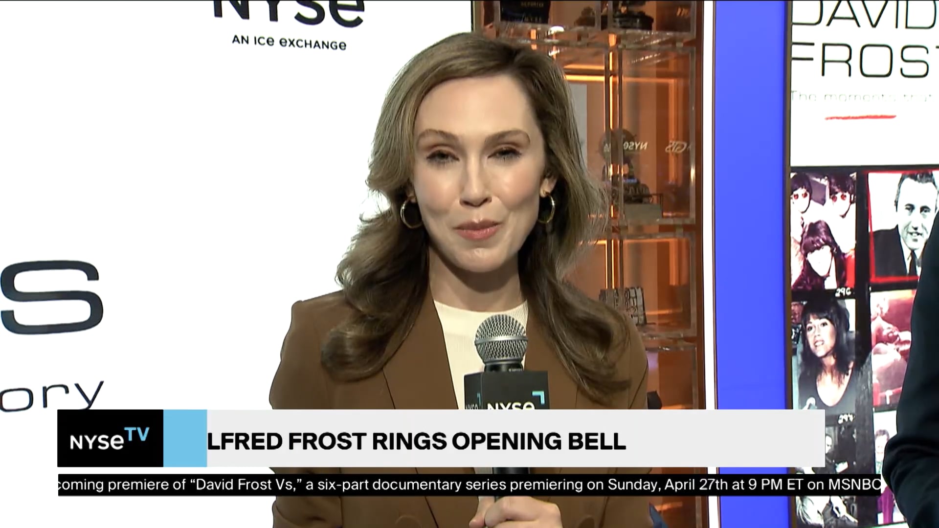 Wilfred Frost, TV Anchor, Sky News, Contributor, NBC News + CEO at Paradine Productions Joins NYSE TV Live