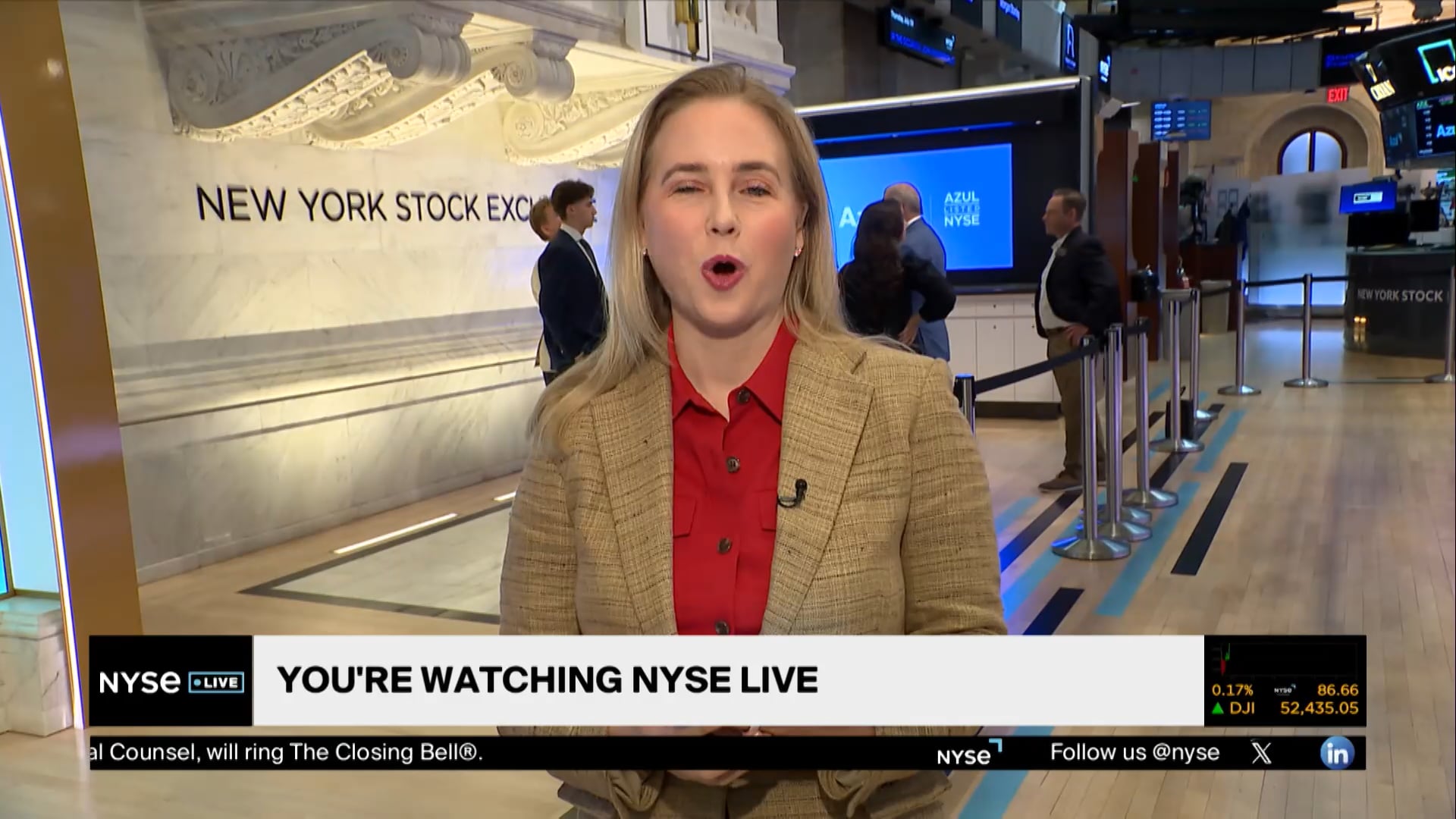Azul CEO John Rodgerson Discusses Next Goals for Firm After NYSE Listing