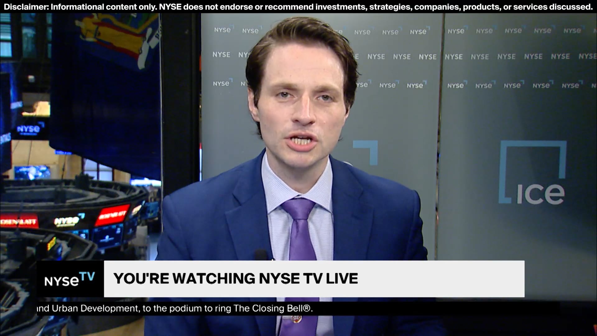 Jeremy Allaire, Co-founder, Chairman and CEO at Circle Joins Live on NYSE TV