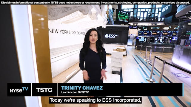 ESS CEO Eric Dresselhuys on Taking Stock