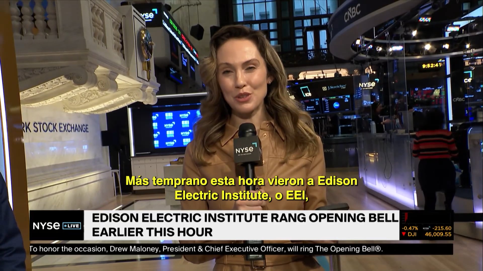 El CEO de EEI ofrece perspectivas energéticas para la industria tras tocar la