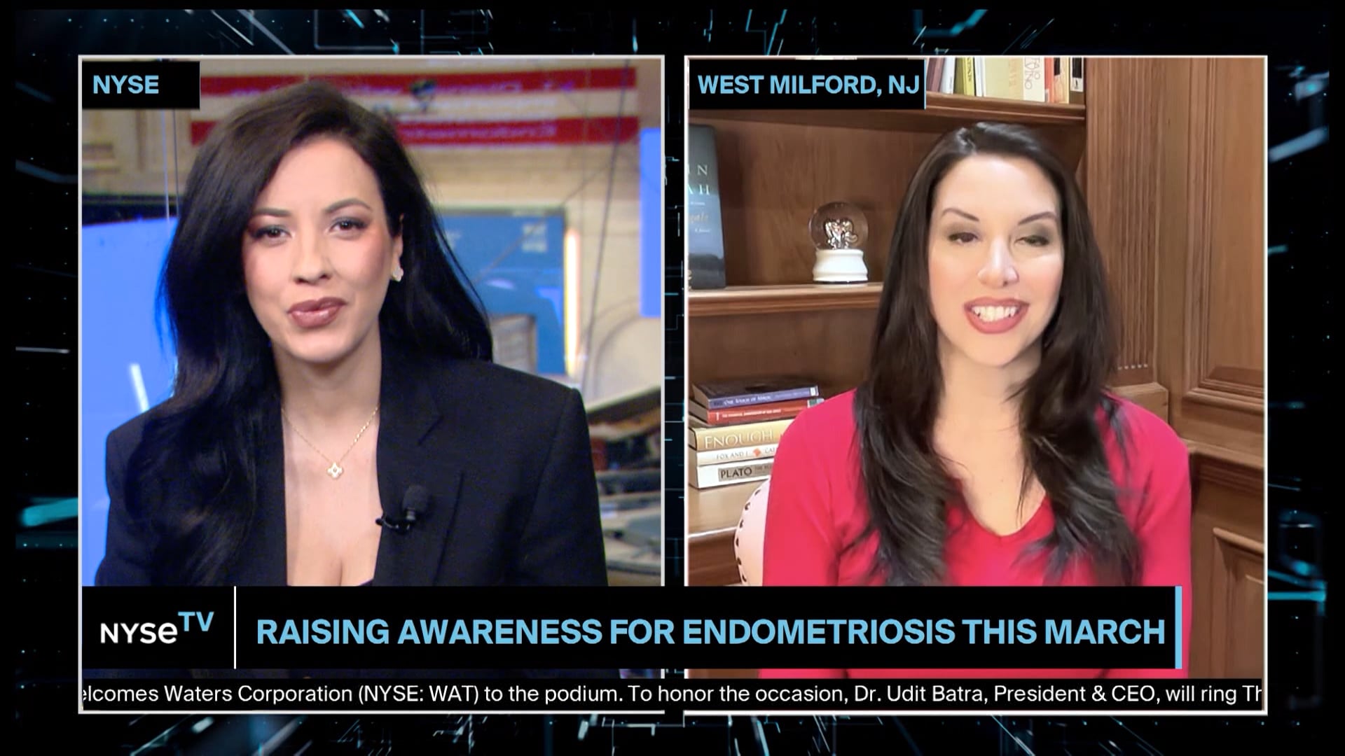 Diana Falzone, Ambassador + Executive Producer at EndoFound joins LIVE on NYSE TV