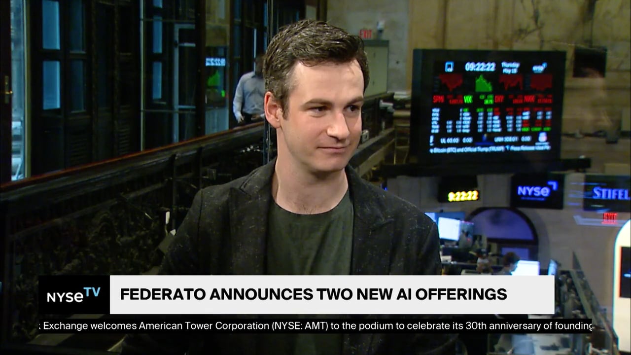 Will Ross, Co-founder + CEO, Federato Joins NYSE TV Live