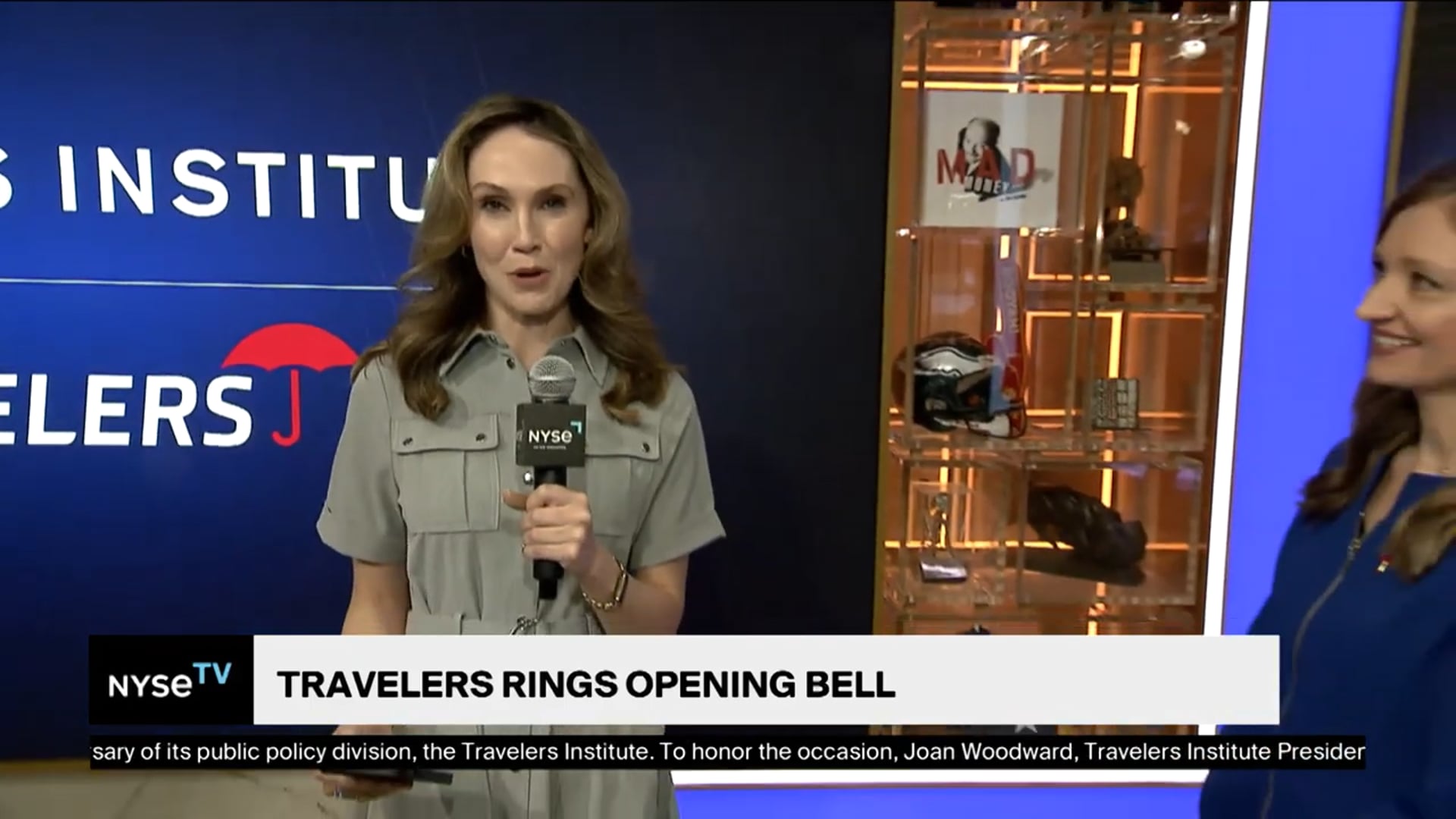 Jessica Kearny, VP of Public Policy at Travelers joins NYSE TV Live