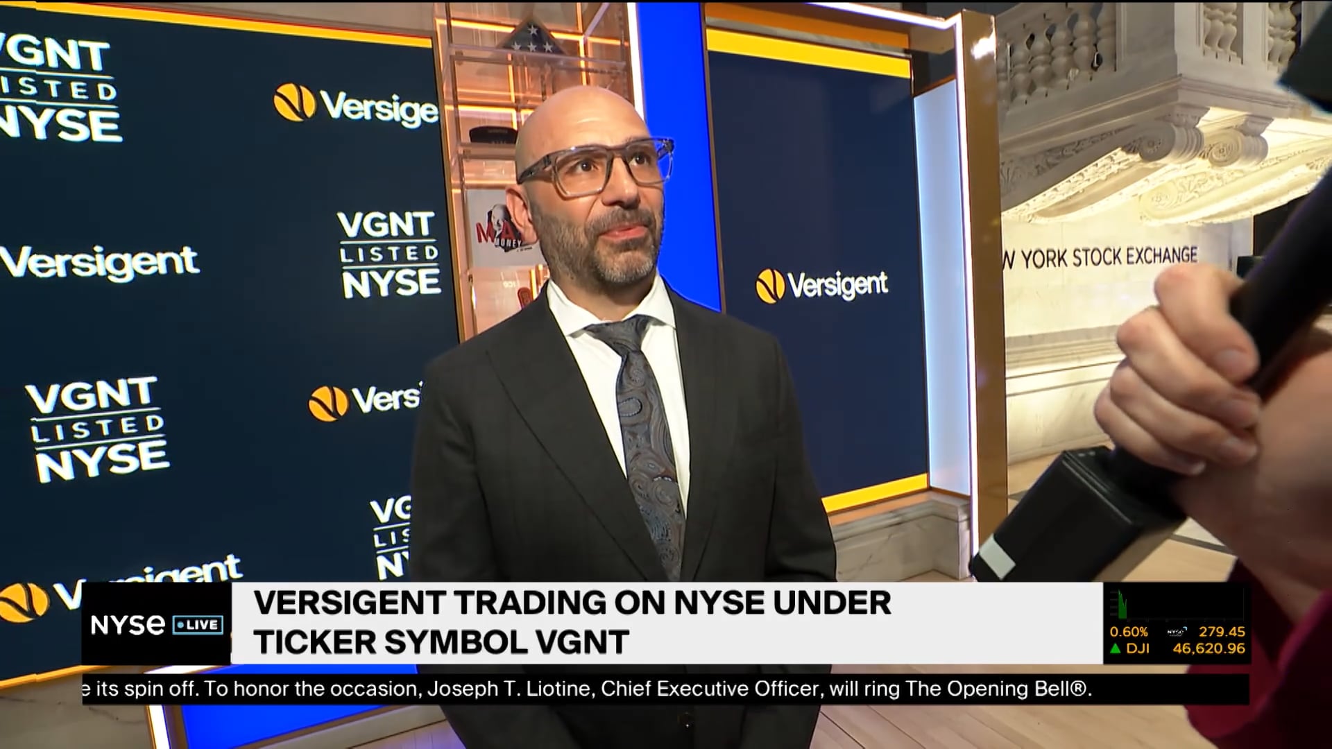Versigent CEO Joe Liotine on What’s Next Following Firm’s NYSE Listing