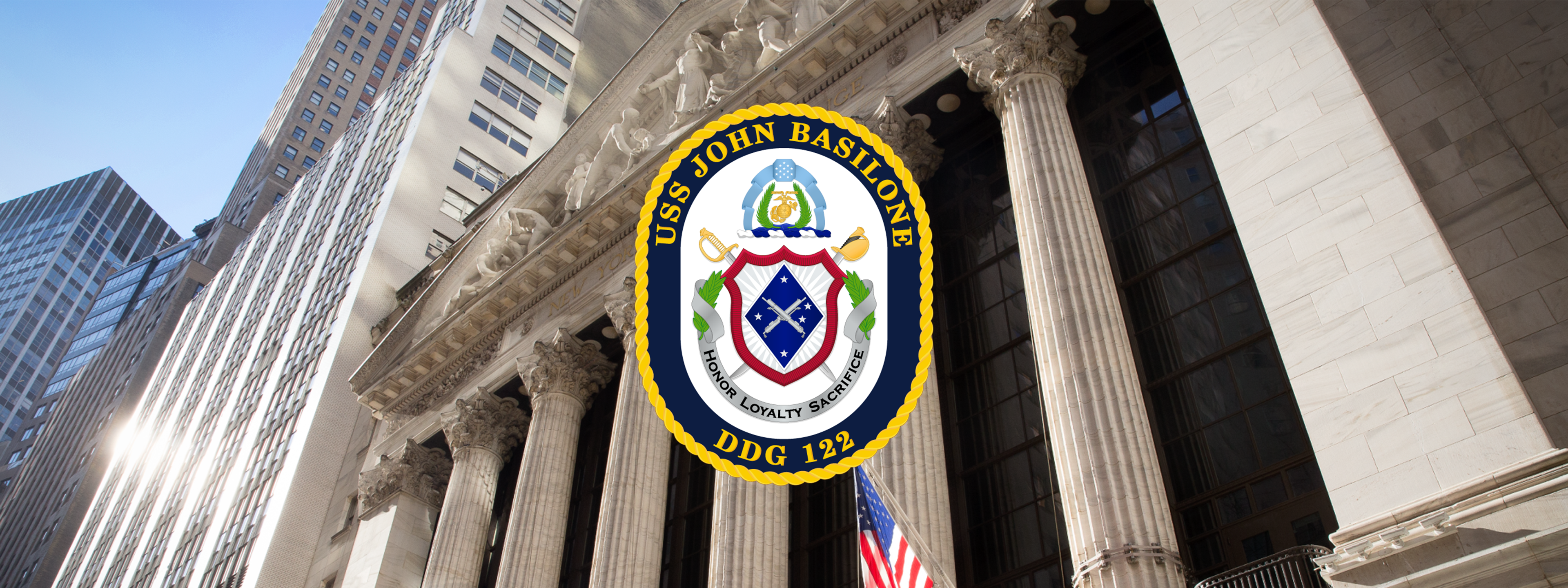 NYSE TV: USS BASILONE