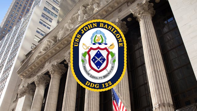 NYSE TV: USS BASILONE