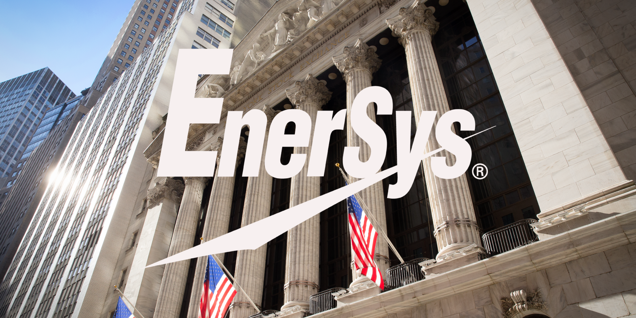 The NYSE welcomes EnerSys to celebrate its 2026 Investor Day! (NYSE: ENS) - 06/11/2026, 20:01:14