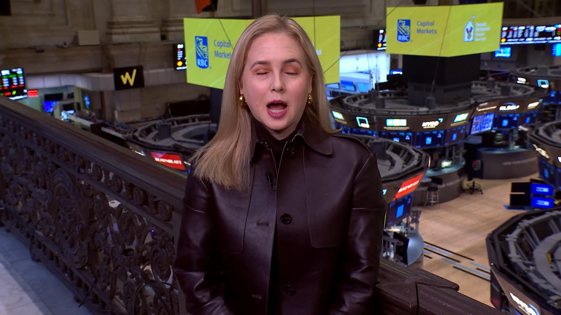 3-4-2026: Alysa Liu Rings NYSE Bell After Winning Two Gold Medals