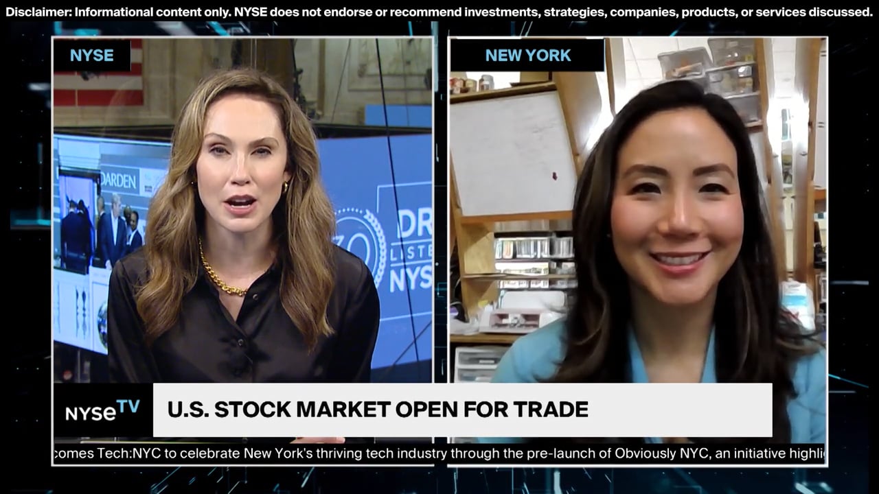 Joyce Huang, American Century Investments Joins NYSE TV Live