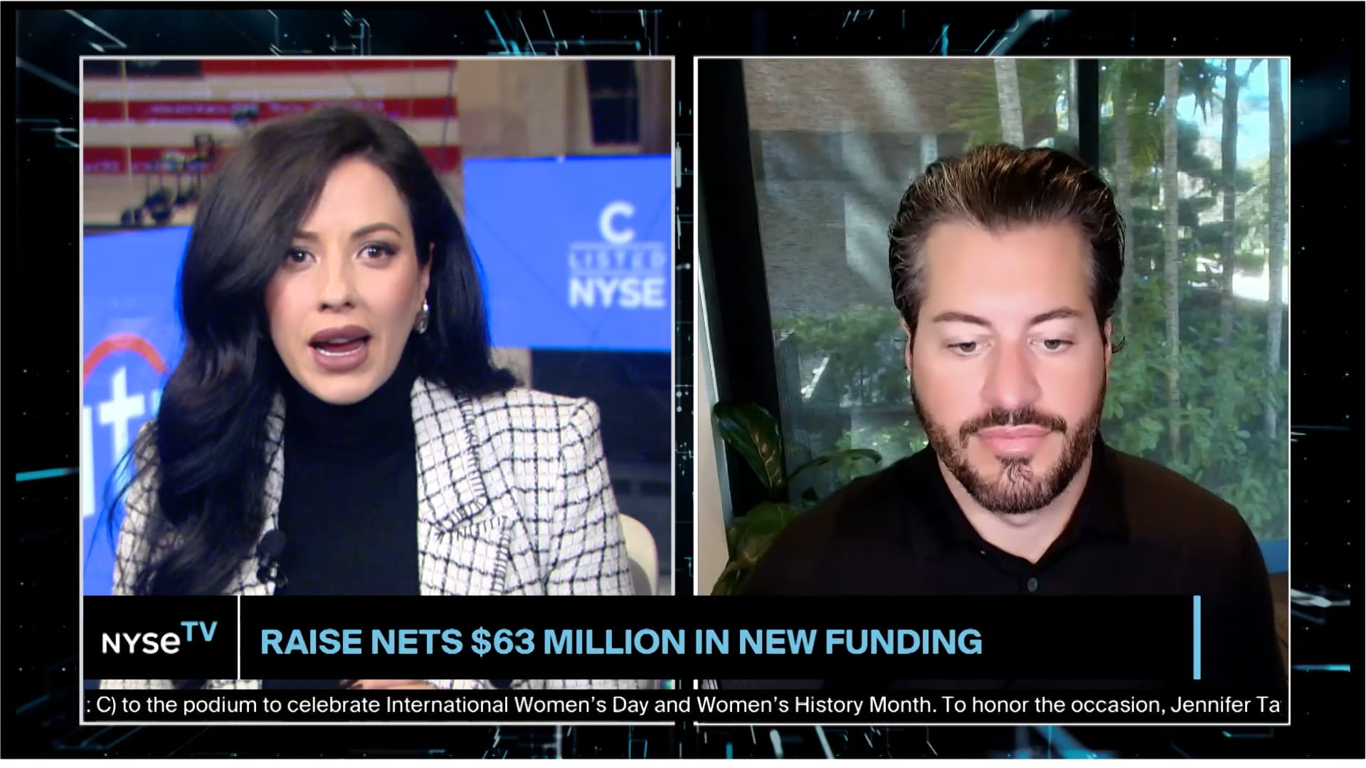 George Bousis, CEO at Raise Joins NYSE TV Live