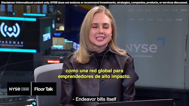 WSense Chiara Petrioli NYSE Floor Tal...