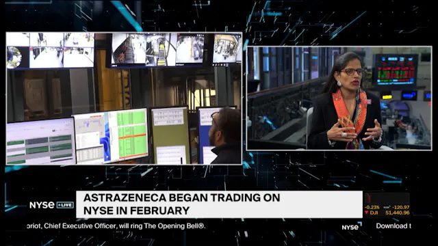 AstraZeneca CFO Dr. Aradhana Sarin Br...
