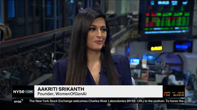 WomenofGenAI Founder Aakriti Srikanth...