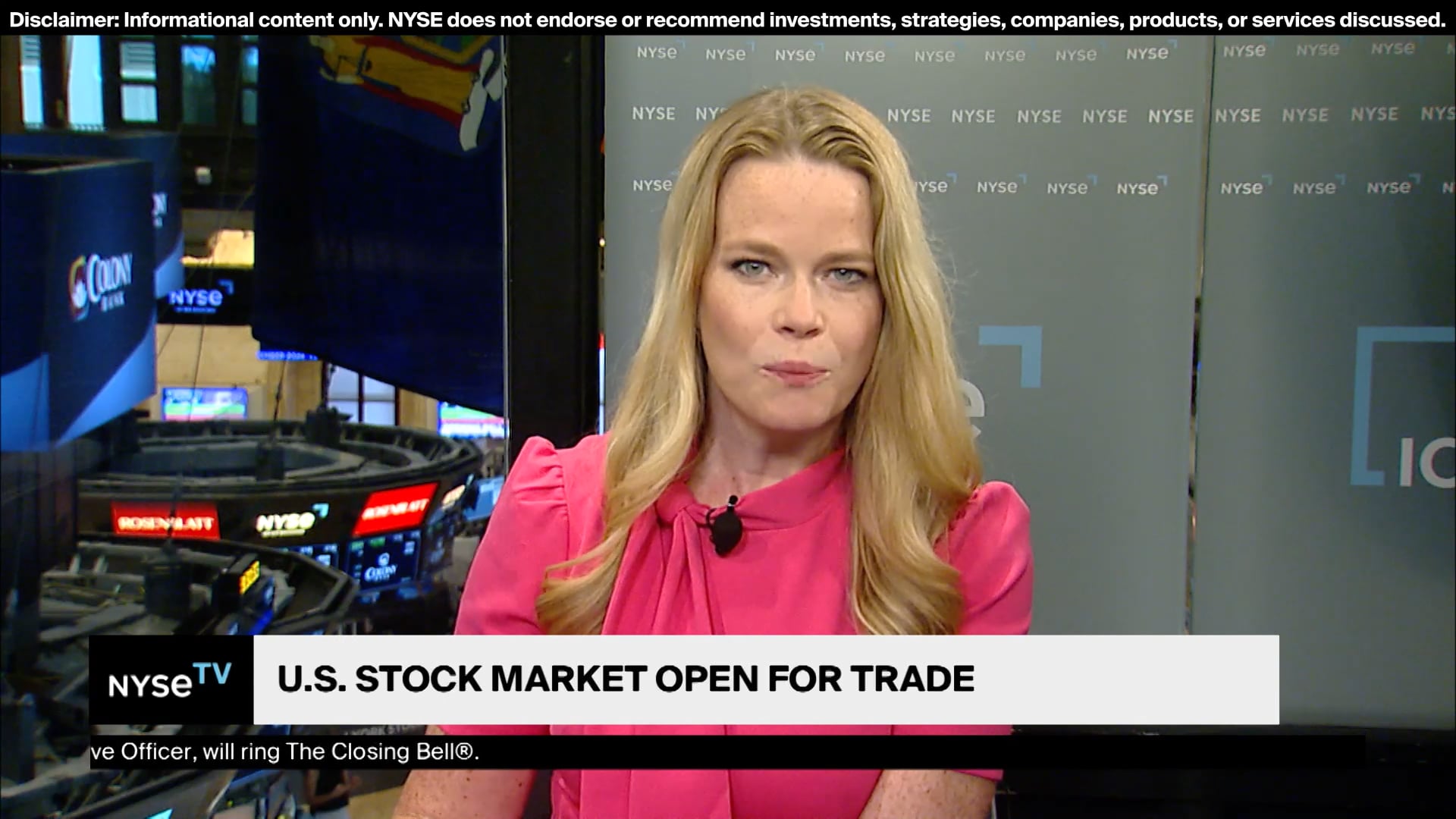 Walker Williams, Chief Market Strategist of Lido Advisors Joins Live on NYSE TV