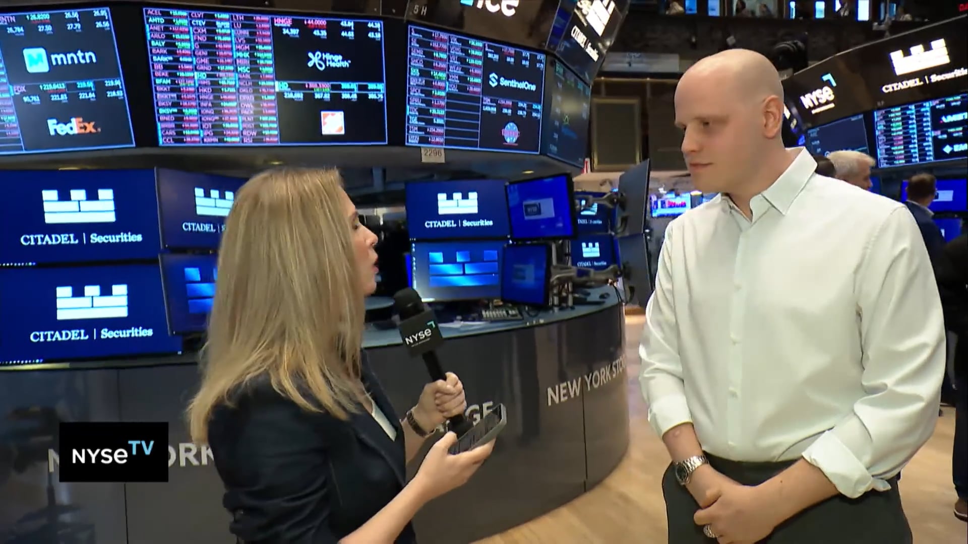 Ben Harris, Founder + CEO, watchTowr Joins NYSE TV