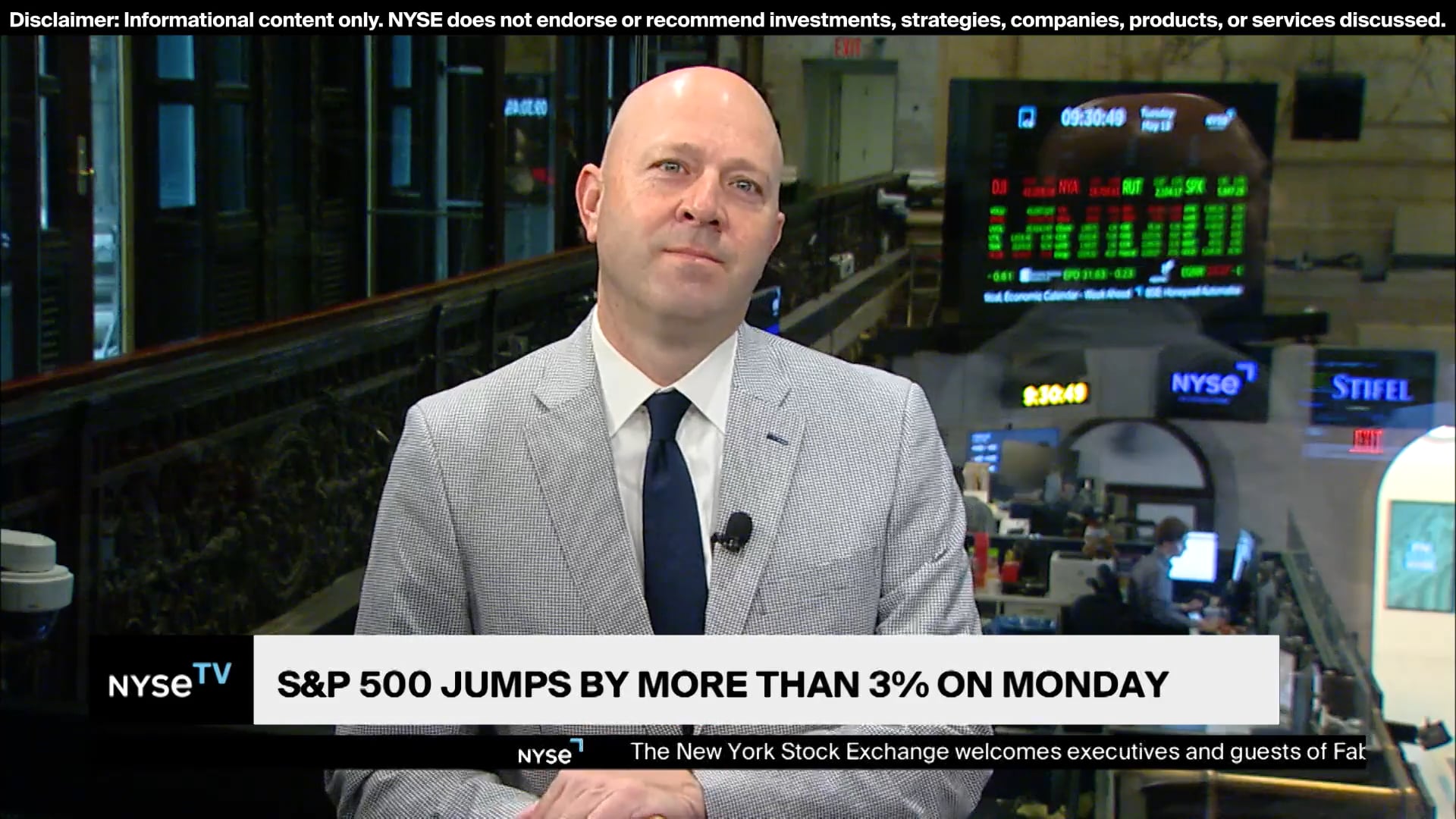 Jay Woods, Chief Global Strategist, Freedom Capital Markets Joins NYSE TV Live