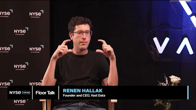 Vast Data CEO Renen Hallak Talks AI I...