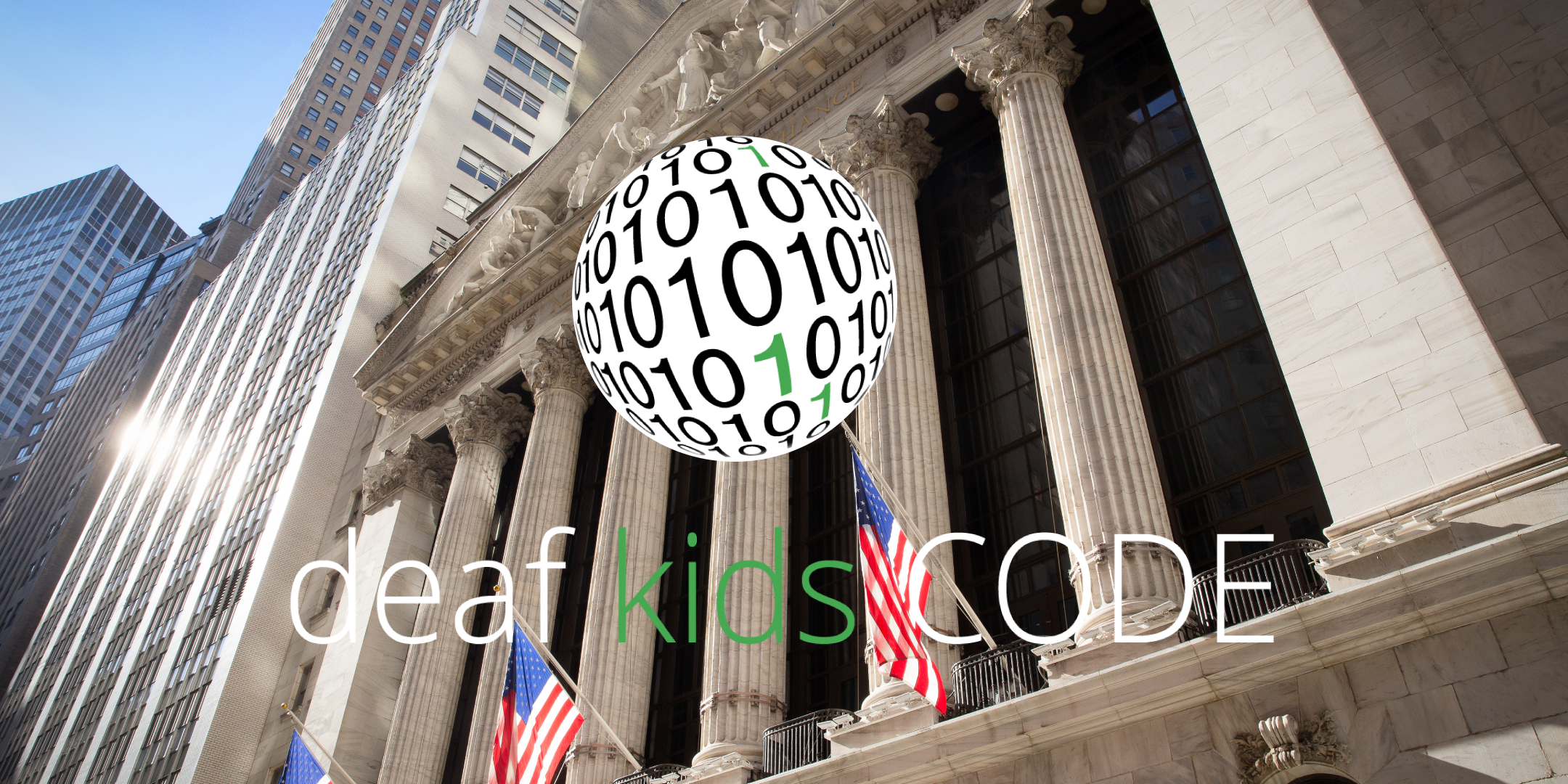 deaf kids CODE Rings The Closing Bell®