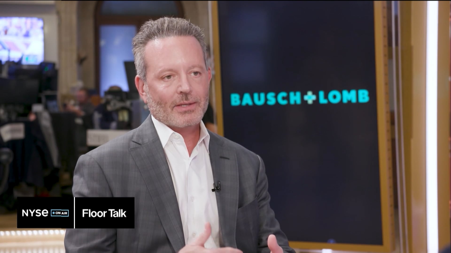 Bausch + Lomb CEO Brent Saunders Says Firm Seeing Results from New Innovations