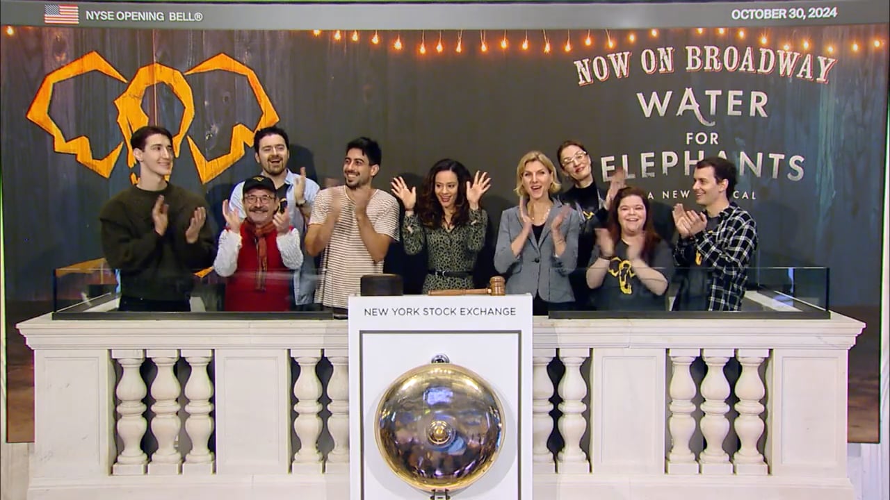 Broadway's Water for Elephants Rings The Opening Bell®