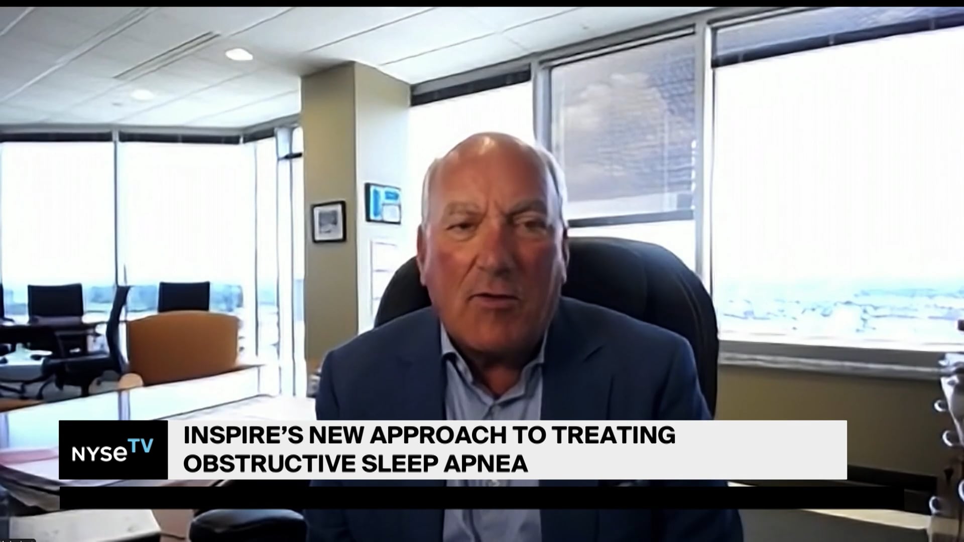 Tim Herbert, Chairman + CEO, Inspire Medical Systems Joins NYSE TV