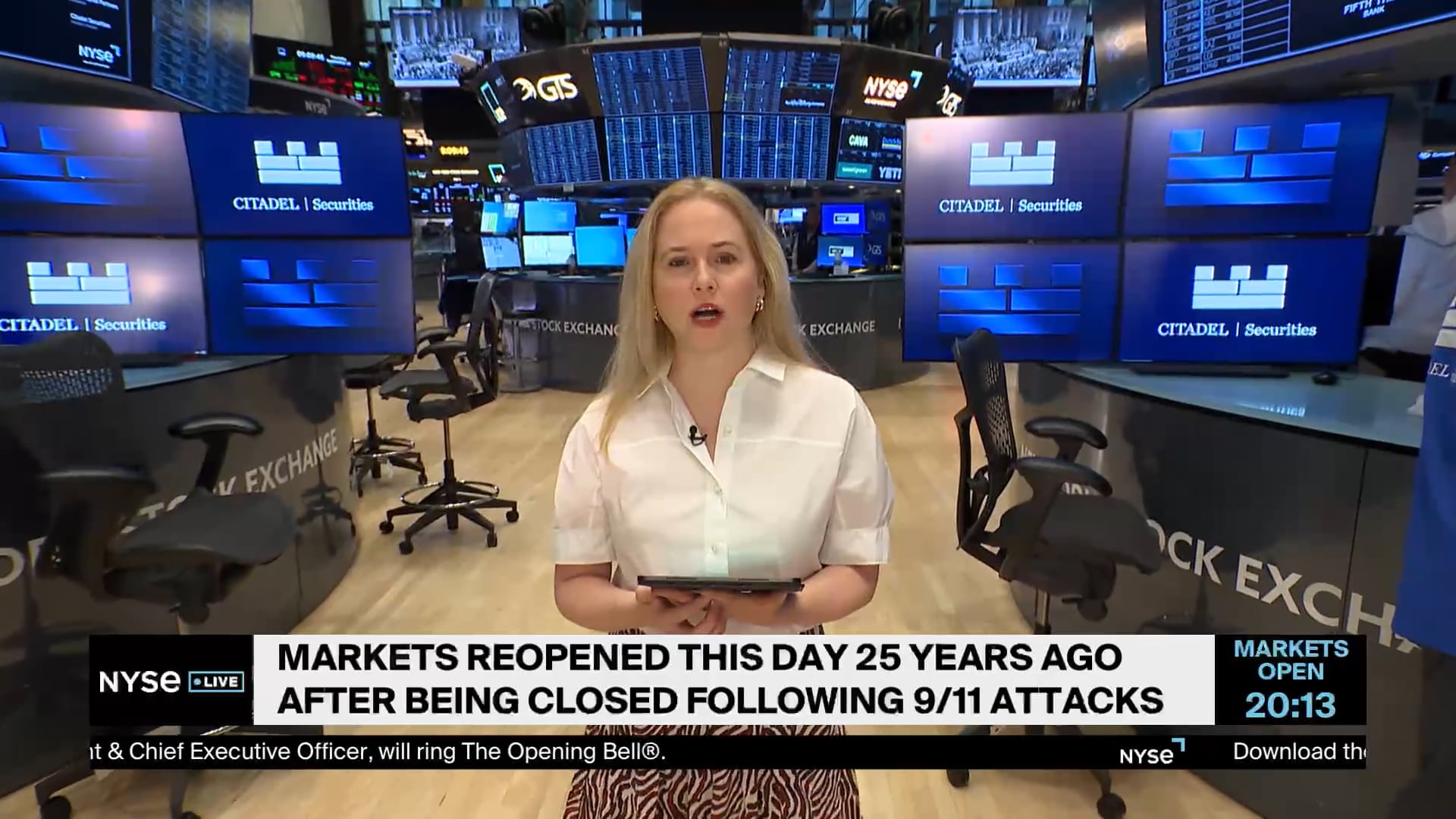 Members of NYSE Community Share Personal Accounts of Post-9-11 Reopening