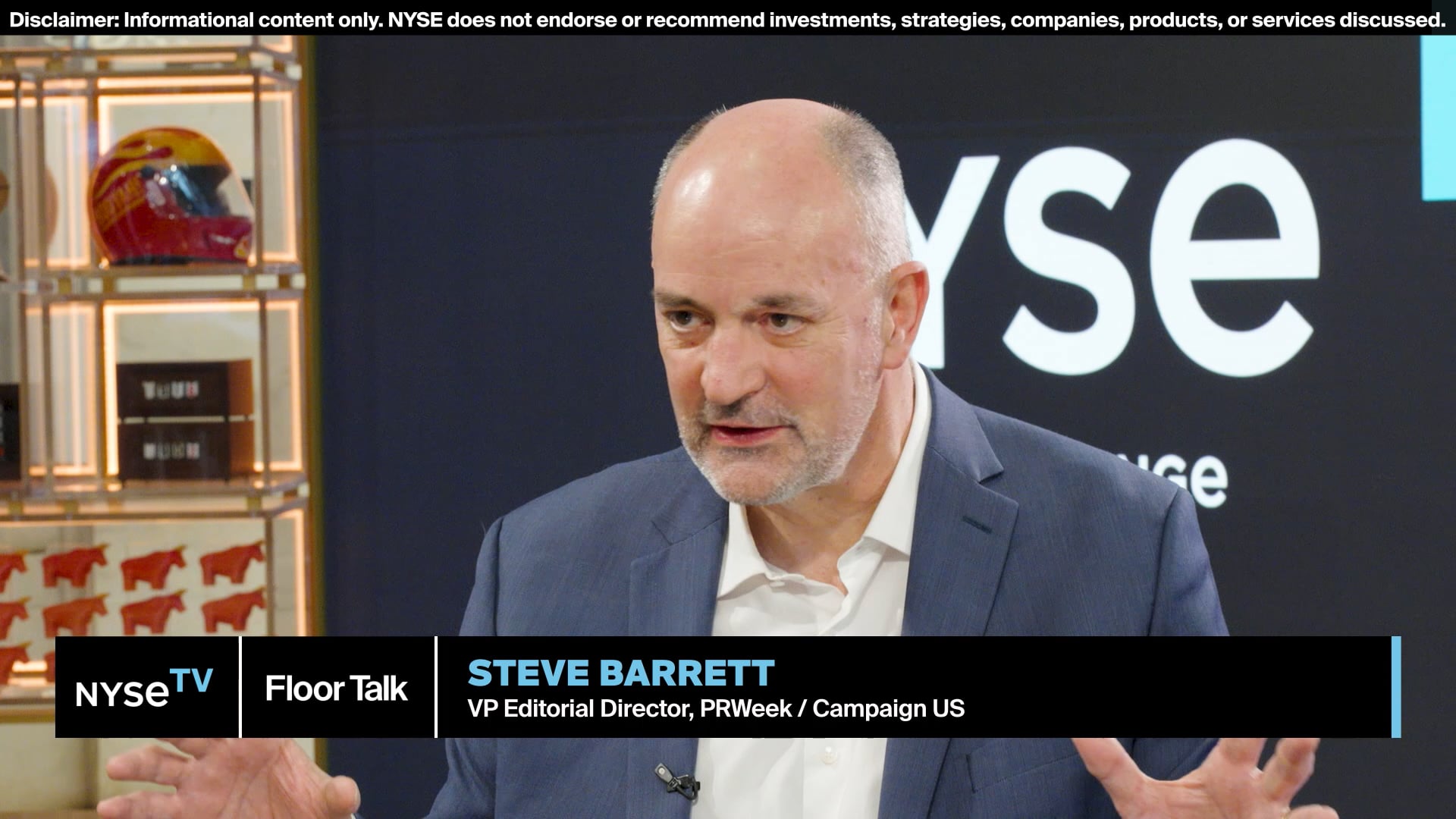 PRWeek/Campaign US VP Editorial Director Steve Barrett