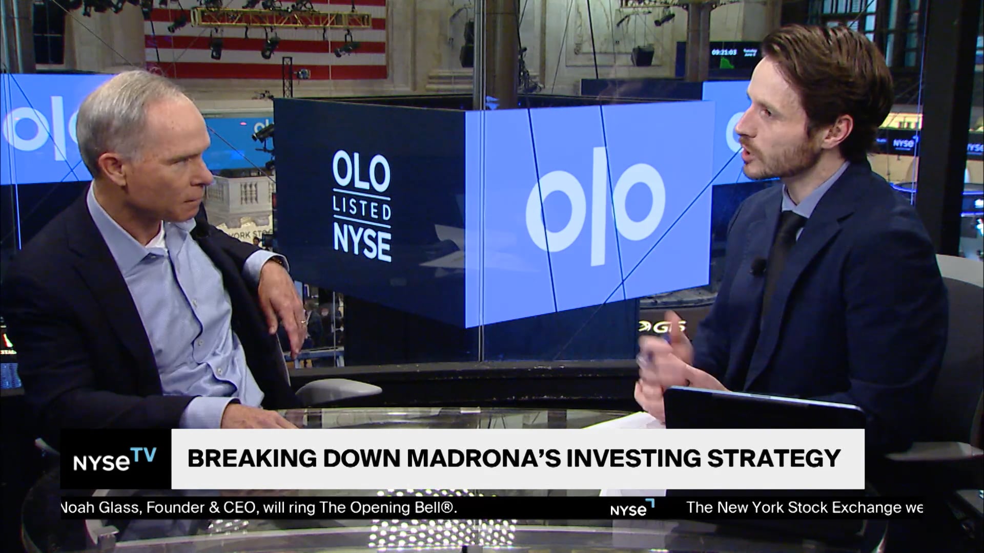 Matt McIlwain, Managing Director, Madrona Joins NYSE TV Live