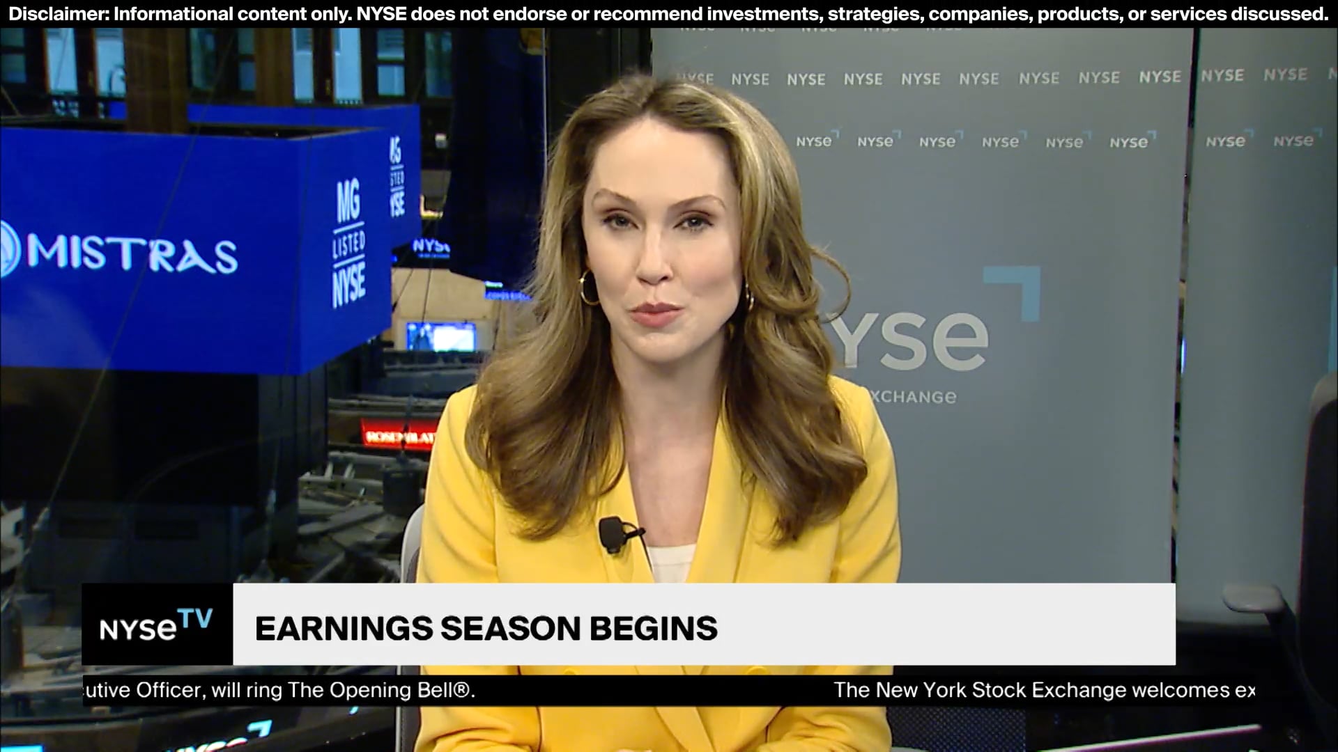Christine Short, Head of Research at Wall Street Horizon joins LIVE on NYSE TV