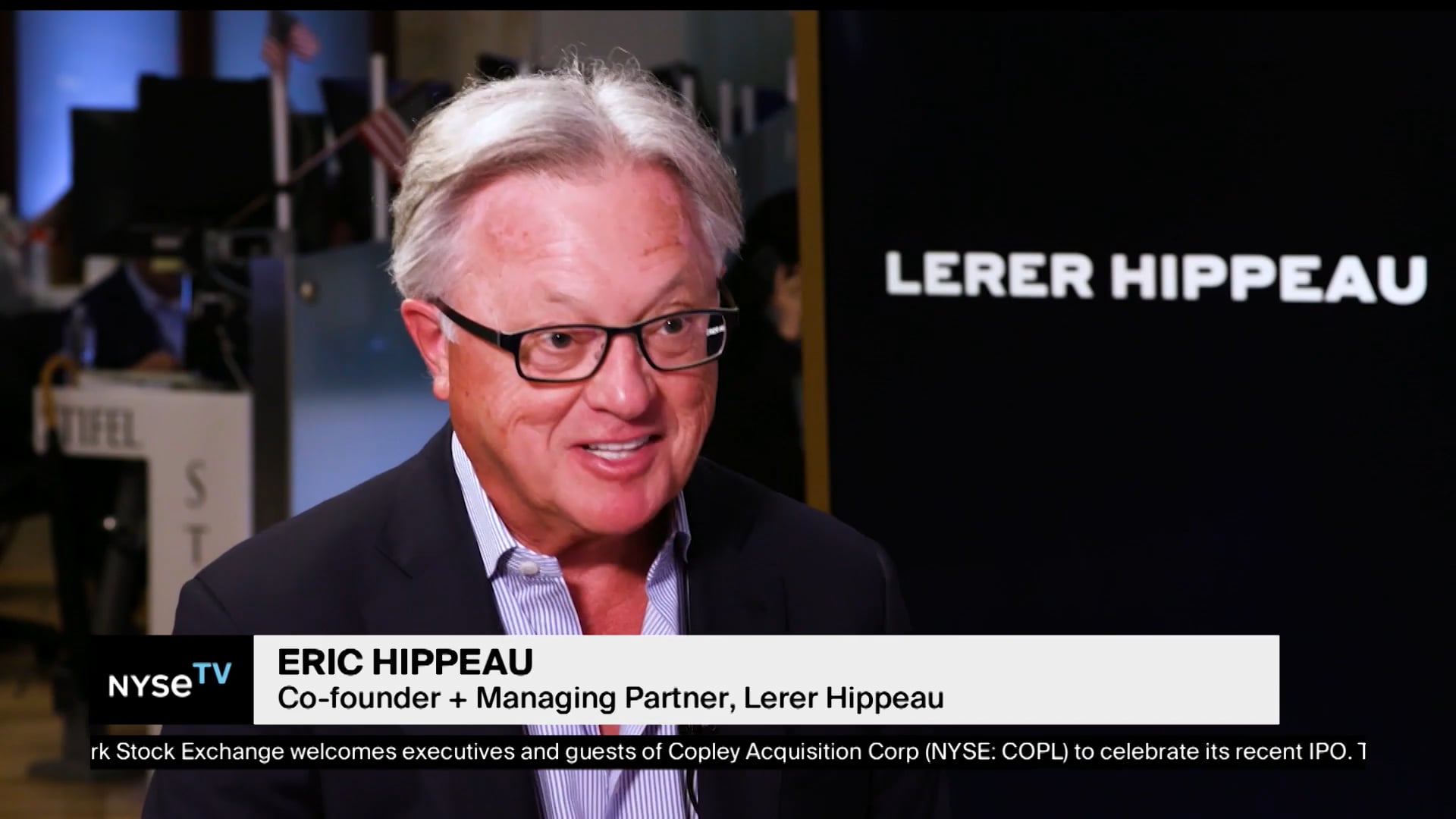 Eric Hippeau, Co-founder + Managing Partner, Lerer Hippeau Joins NYSE TV Live