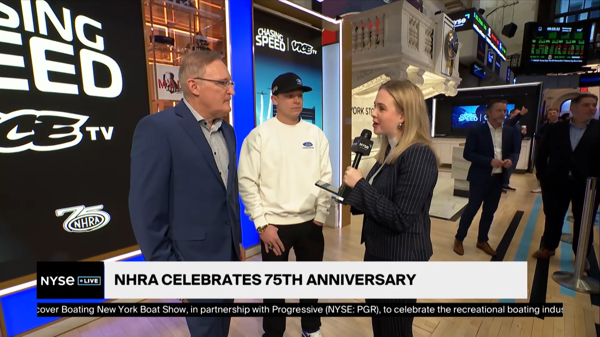 NHRA Rings Opening Bell to Celebrate Conclusion of 2025 Racing Season