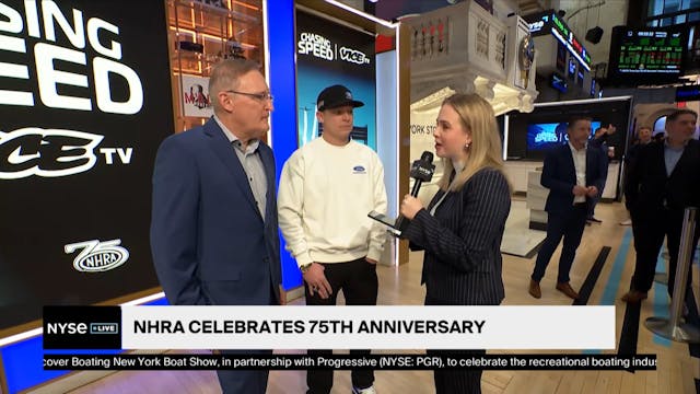 NHRA Rings Opening Bell to Celebrate ...