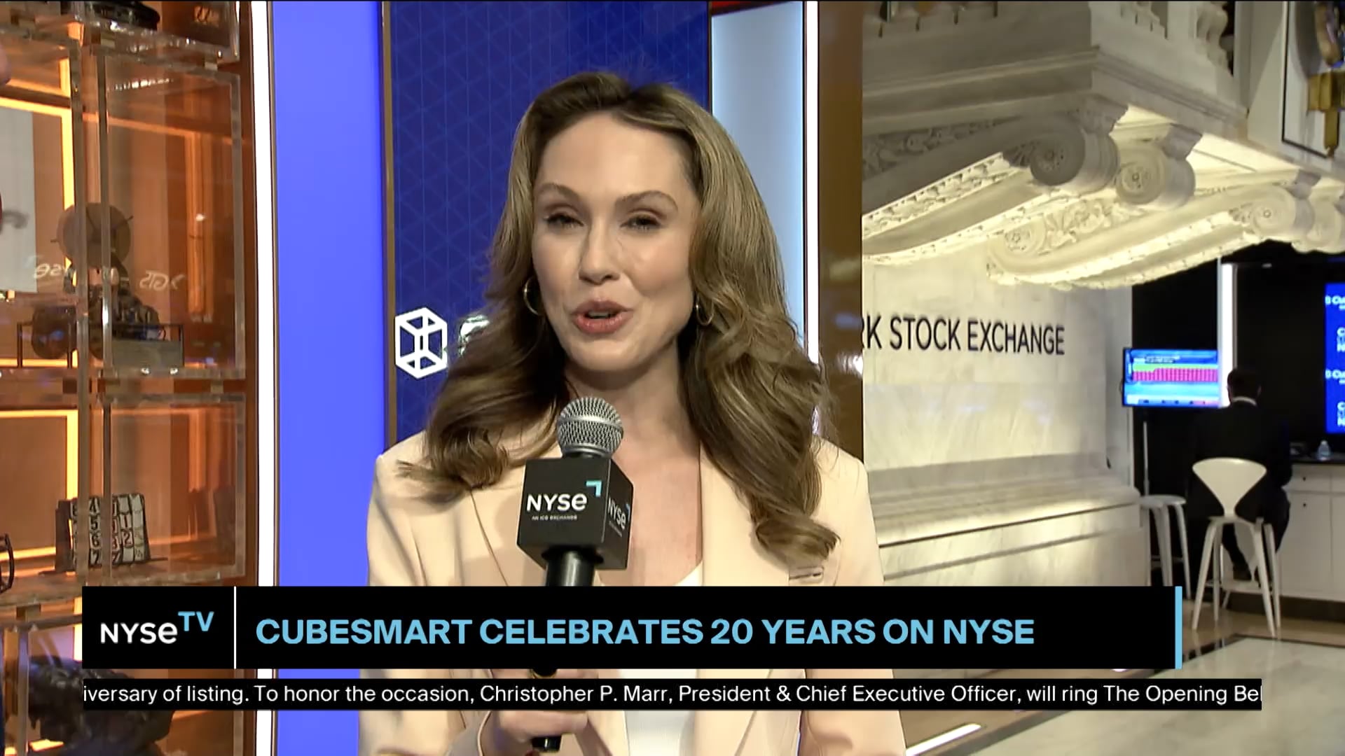 Guy Middlebrooks, EVP, Operations at CubeSmart Joins NYSE TV Live
