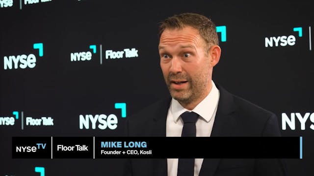 Kosli CEO Mike Long on NYSE Floor Talk 