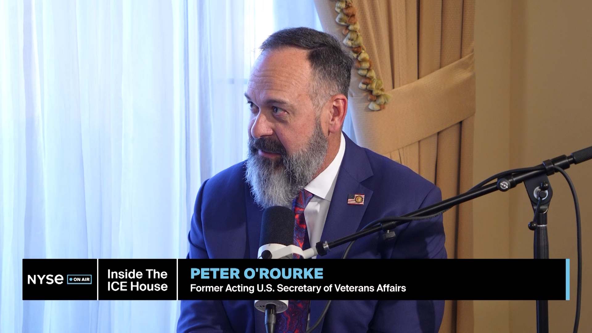 Former Acting U.S. Secretary of Veterans Affairs Peter O'Rourke
