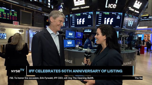 Erik Fyrwald, CEO at IFF Joins NYSE T...