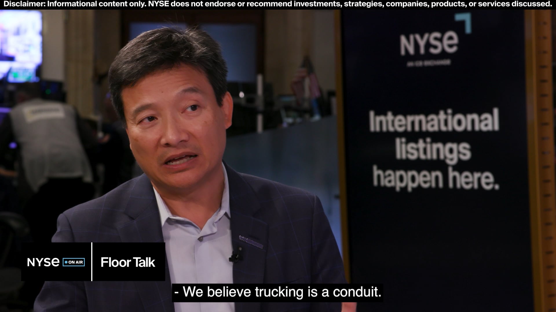 Charles Yu of Windrose at the 2nd Annual NYSE International Day