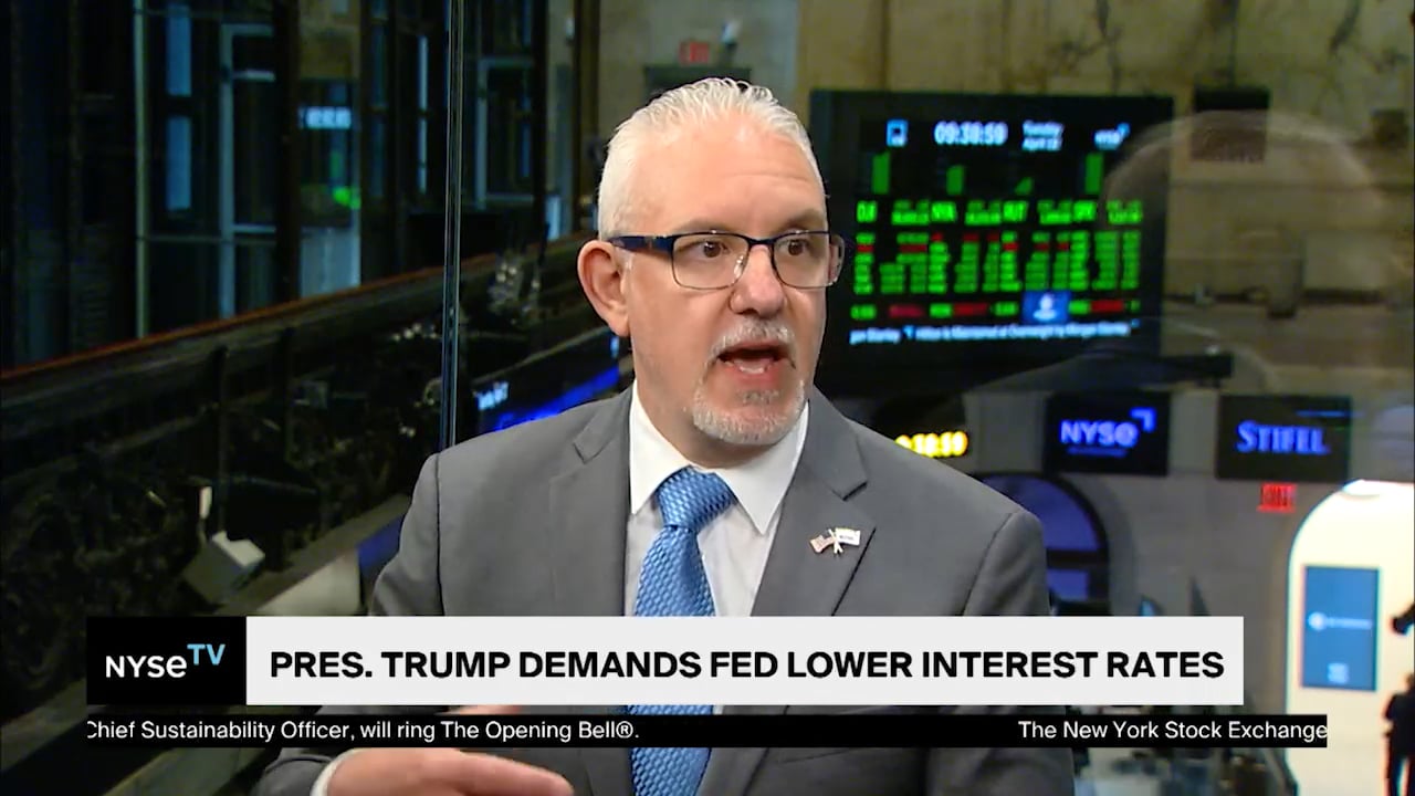 Michael Reinking, Sr. Market Strategist at NYSE joins LIVE on NYSE TV