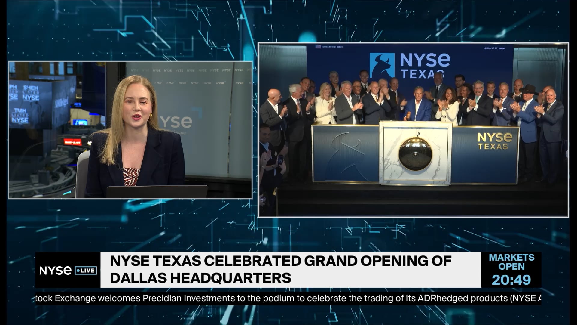 NYSE Texas Pres. Bryan Daniel Grand Opening Takes Mission to 'Next Level’
