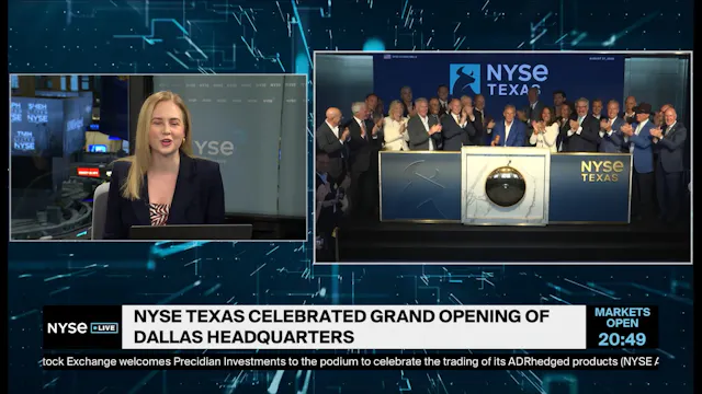 NYSE Texas Pres. Bryan Daniel Grand O...