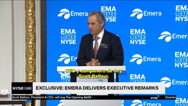 Emera CEO Opening Bell ES