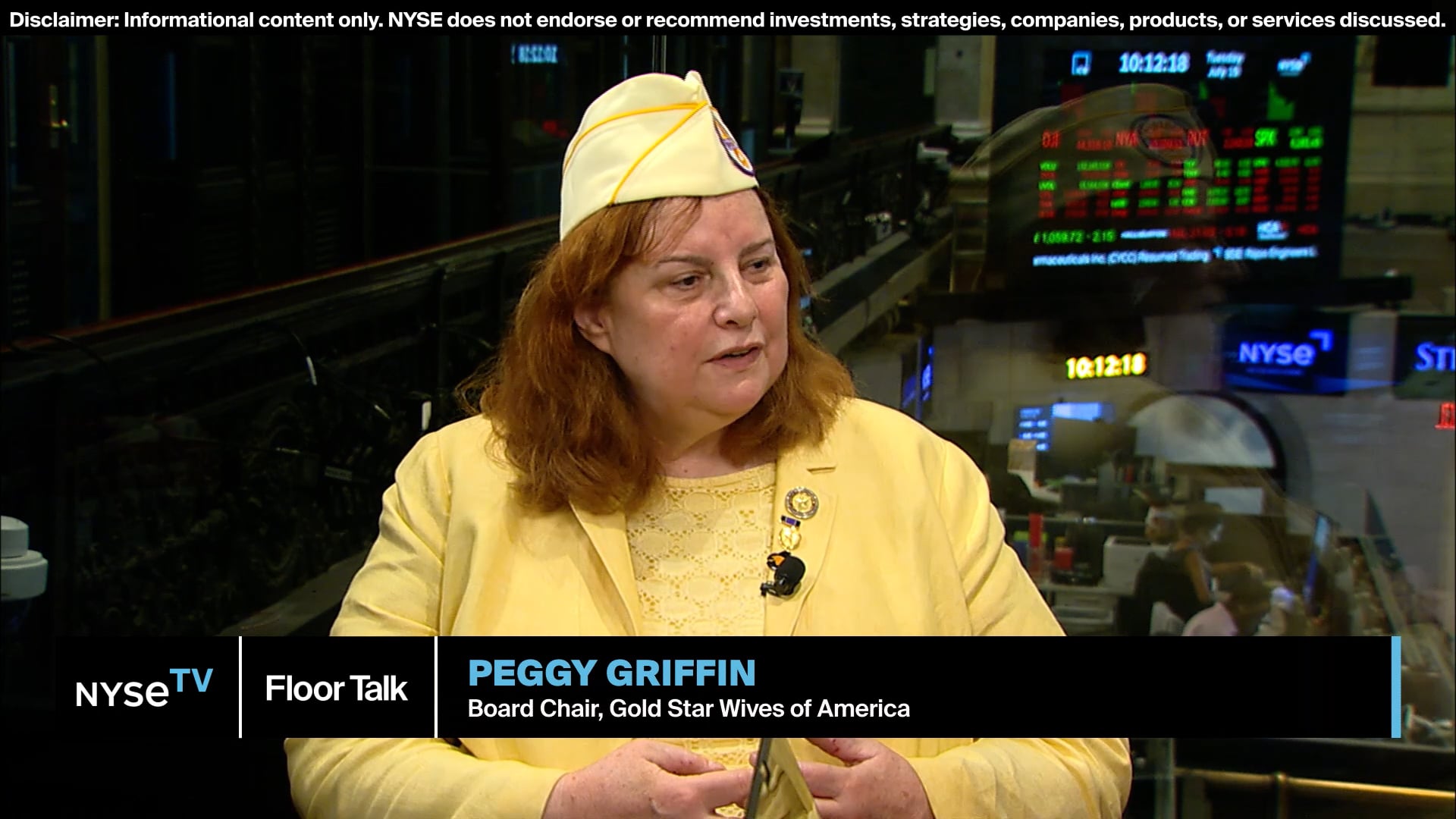 Gold Star Wives of America Board Chair Peggy Griffin