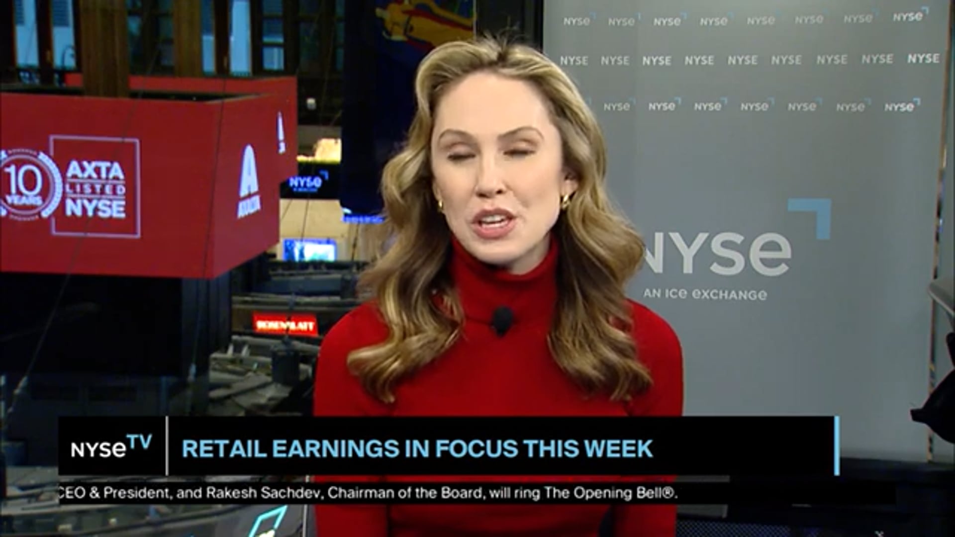 Christine Short, Head of Research for Wall Street Horizon joins NYSE TV Live