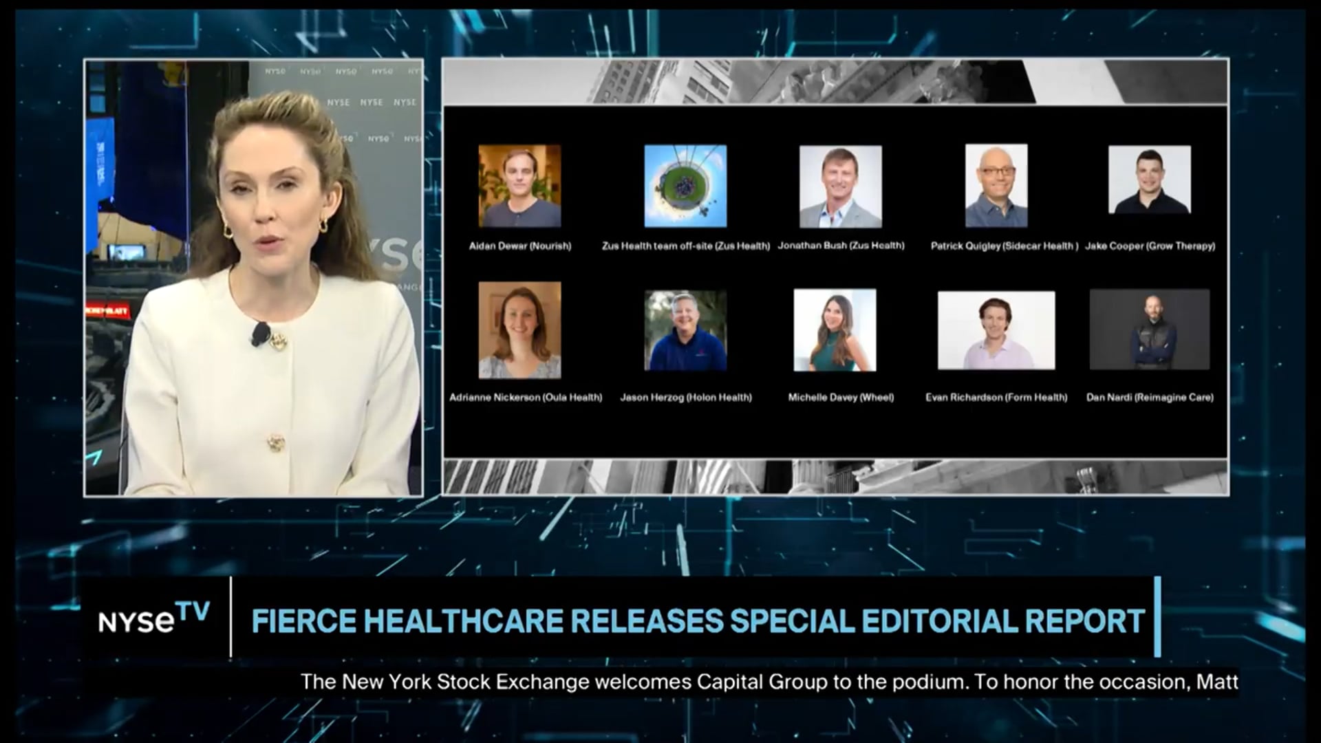 Anastassia Gliadkovskaya, Senior Writer for Fierce Healthcare joins NYSE TV Live