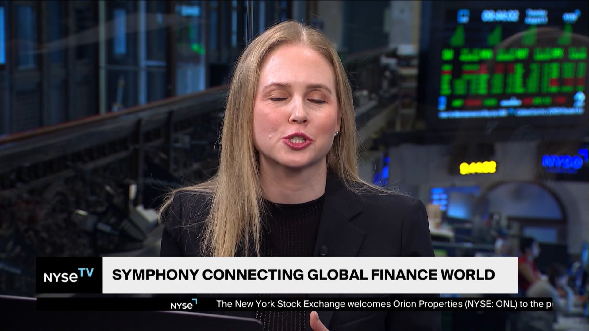 Ben Chrnelich, CEO and President at Symphony Joins Live on NYSE TV