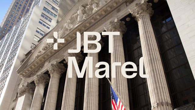 JBT Marel Rings the Opening Bell