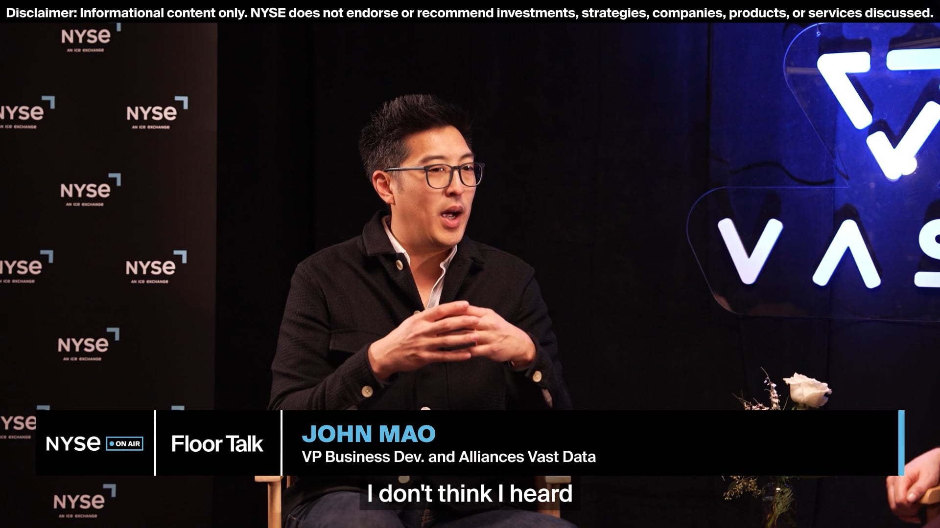 Vast Forward 2026: Vast VP of Biz Development John Mao Explains the AI Ecosystem