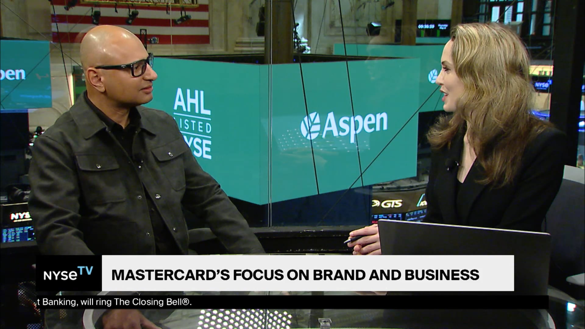 Rustom Dastoor, EVP, Head of Marketing + Communications for the Americas at Mastercard Joins NYSE TV Live
