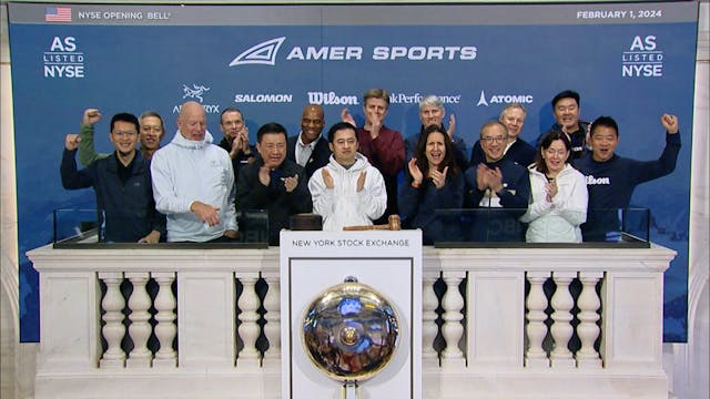 Amer Sports, Inc. (NYSE: AS) Rings Th...